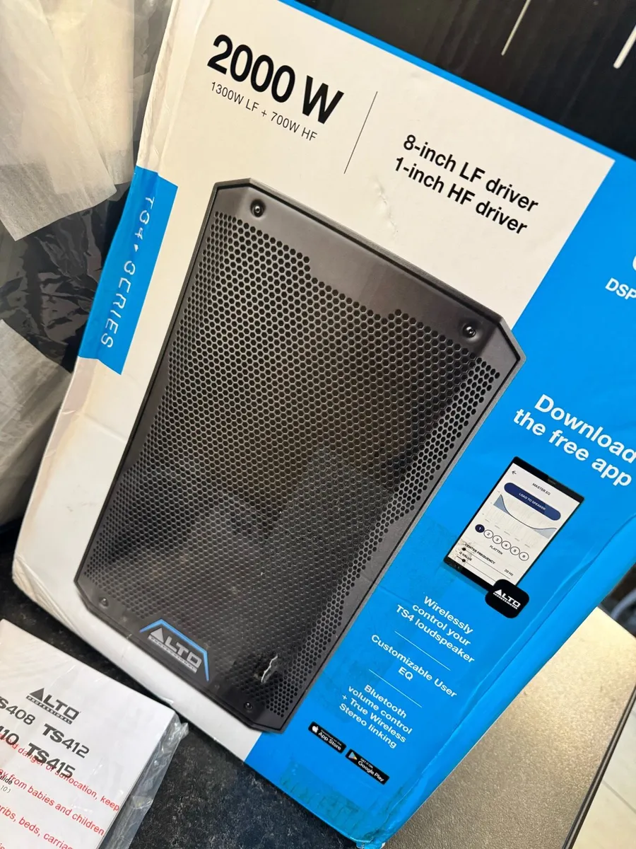 BRAND NEW ALTO PRO-TS408 BLUETOOTH SPEAKER - Image 2