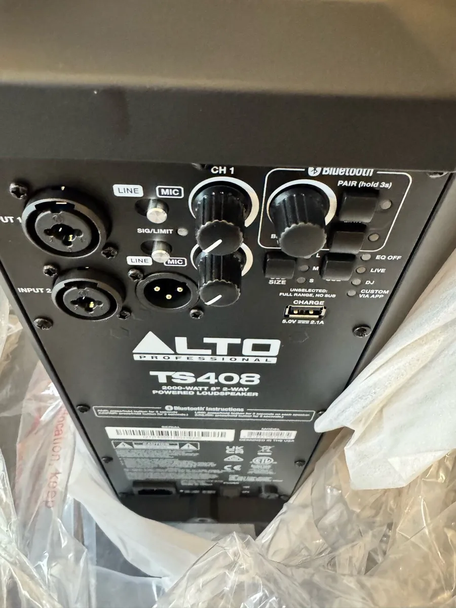 BRAND NEW ALTO PRO-TS408 BLUETOOTH SPEAKER - Image 4