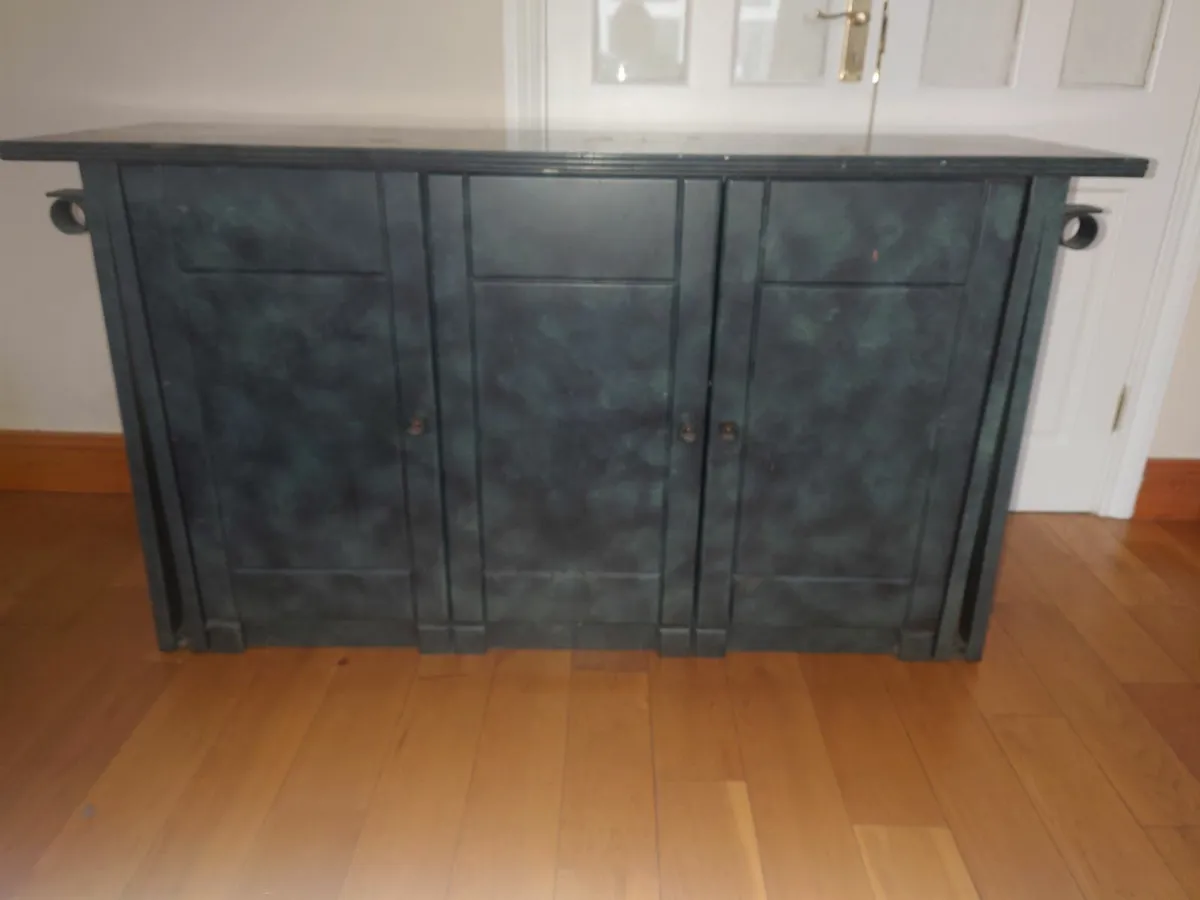 Dining table six chairs and side board - Image 2