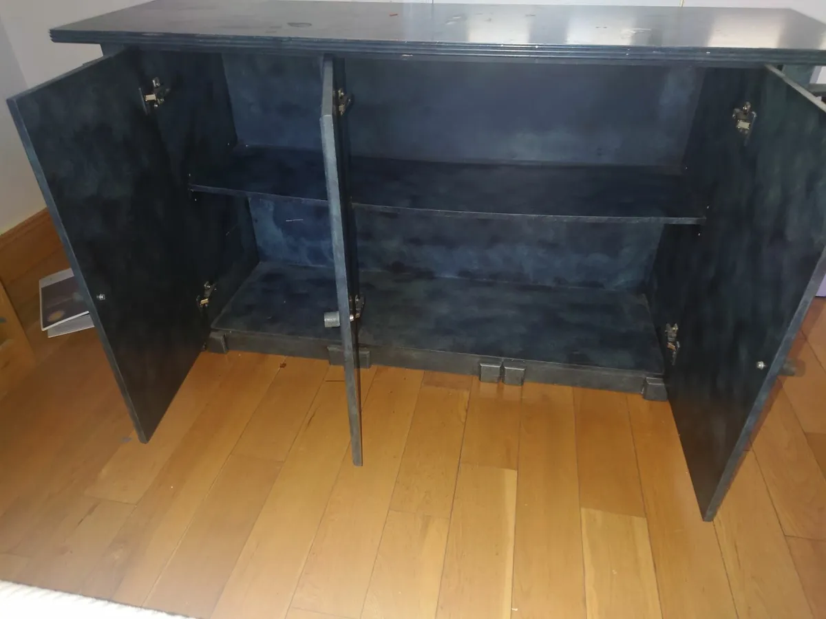 Dining table six chairs and side board - Image 3