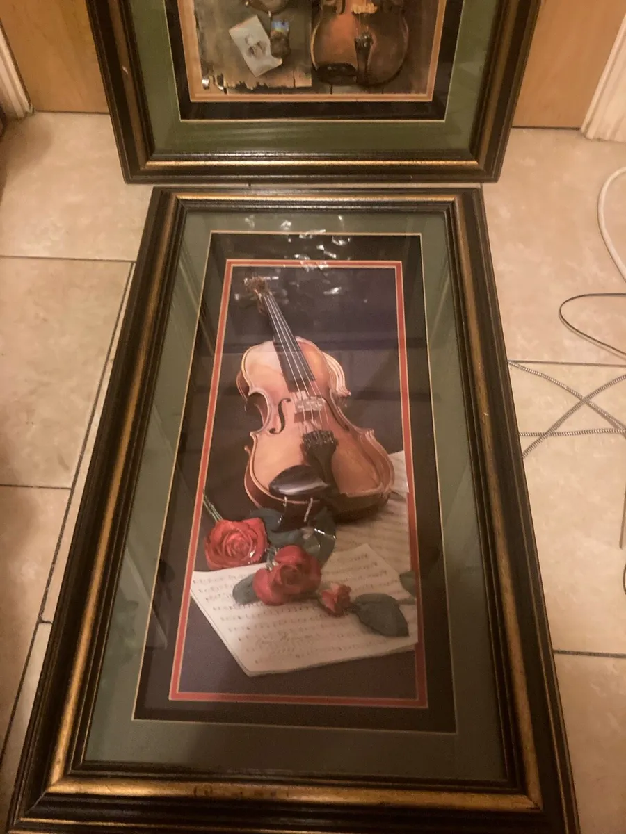 Decoupage framed free postage - Image 2