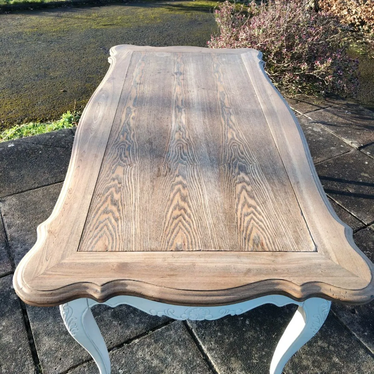 French table and 6 chairs - Image 3