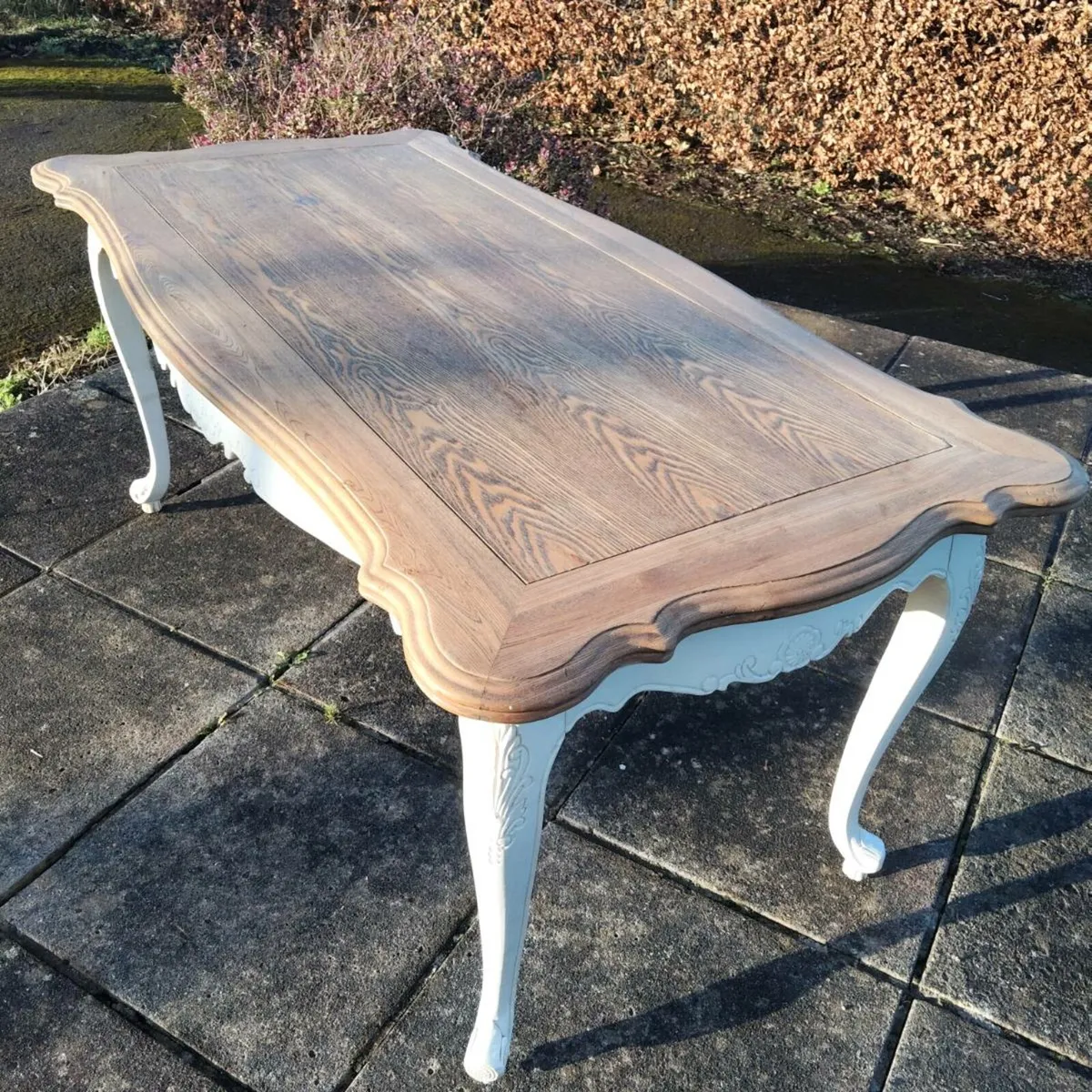 French table and 6 chairs - Image 4