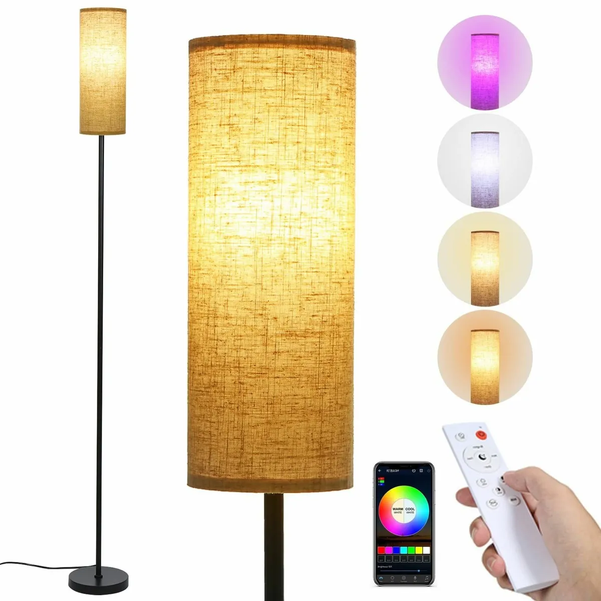 Floor Lamps for Living Room with App Remote - Image 1
