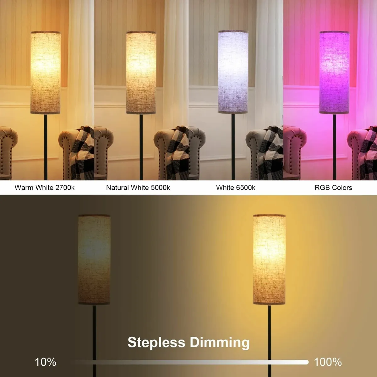 Floor Lamps for Living Room with App Remote - Image 4