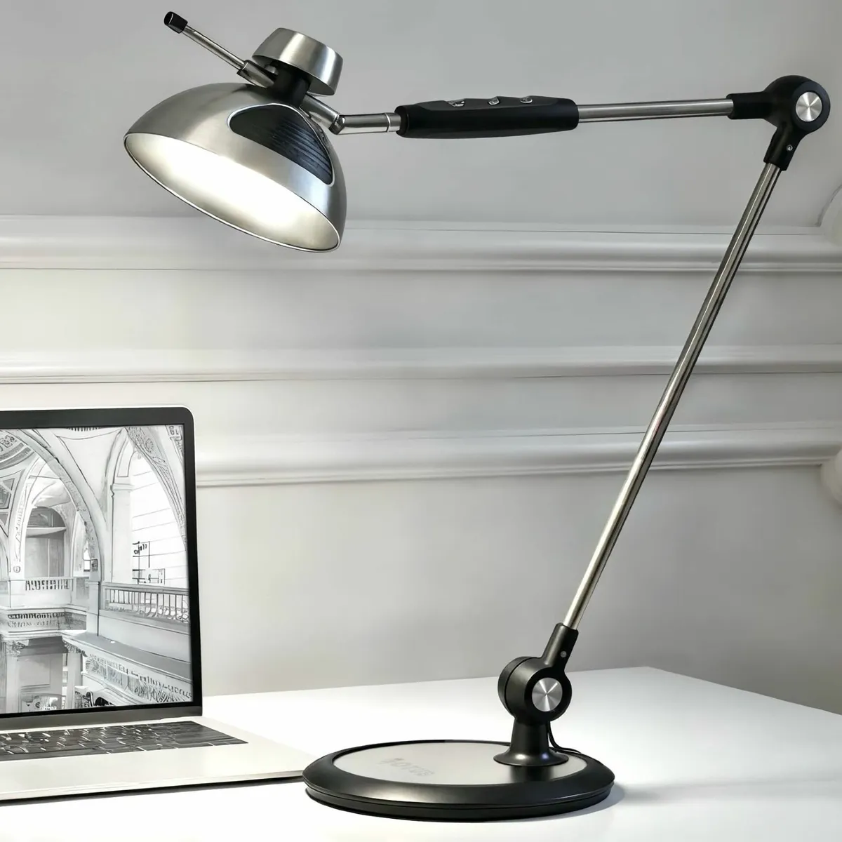 LED Desk Lamp with Gesture Control Tall Architect - Image 1