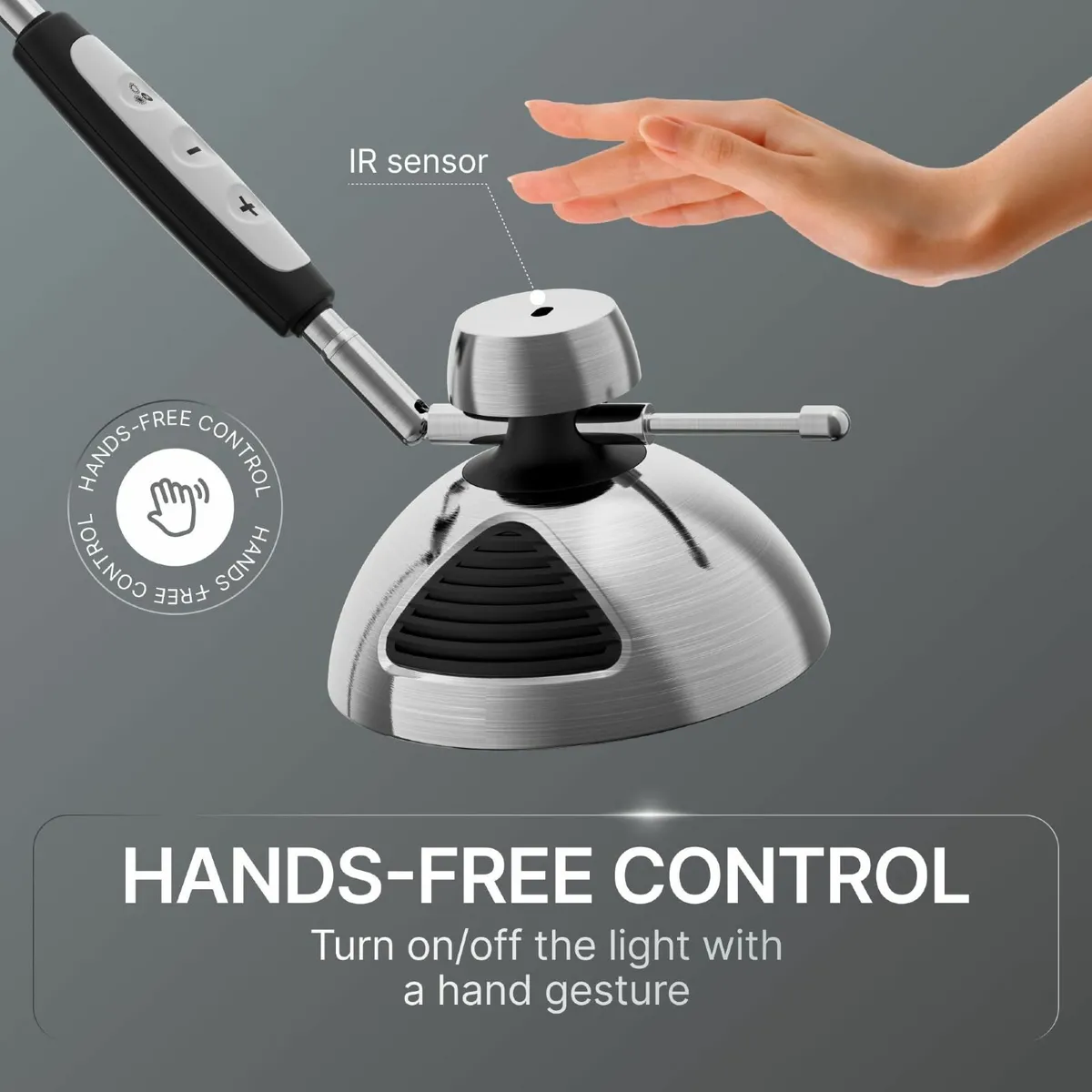 LED Desk Lamp with Gesture Control Tall Architect - Image 2