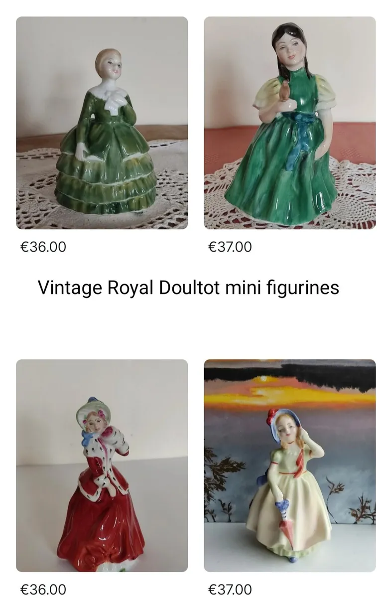 Royal Doultot mini figurines - Image 1