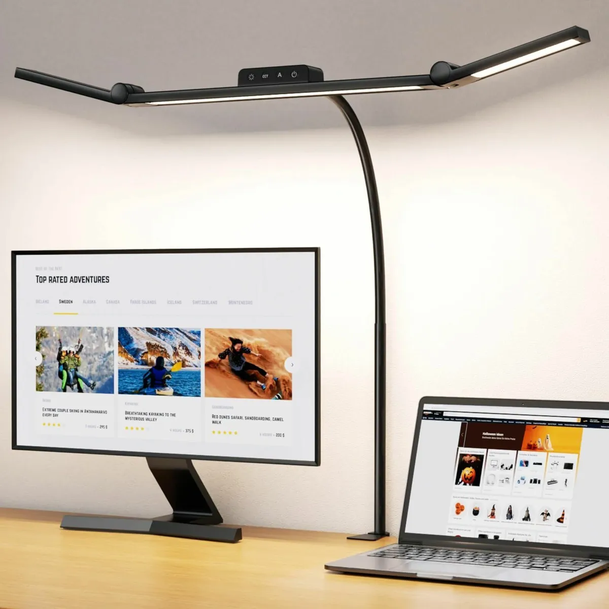 LED Desk Lamp 24W Lights for Home Office 1200LM - Image 1