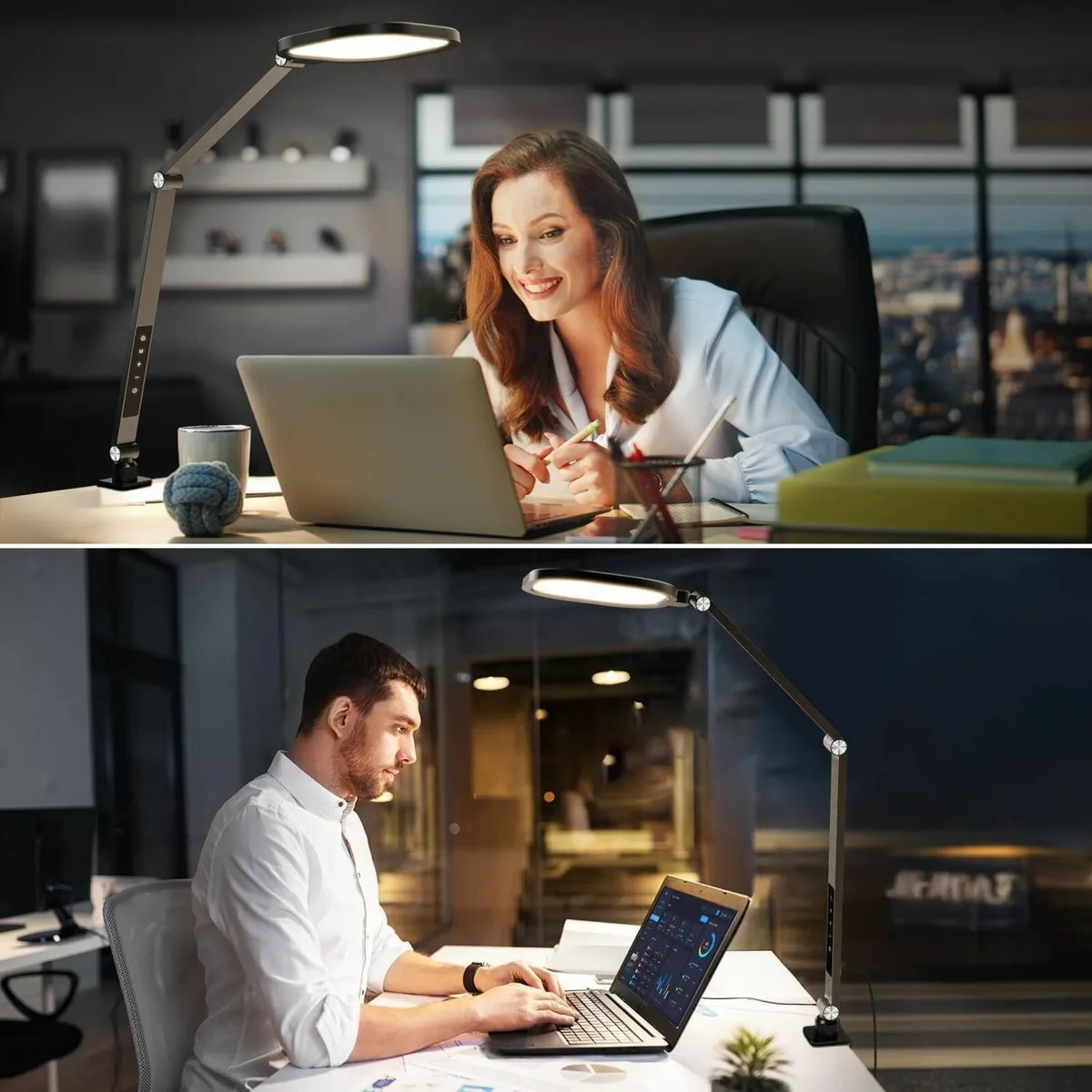 LED Desk Lamp with Clamp for Home Office Dimmable - Image 2