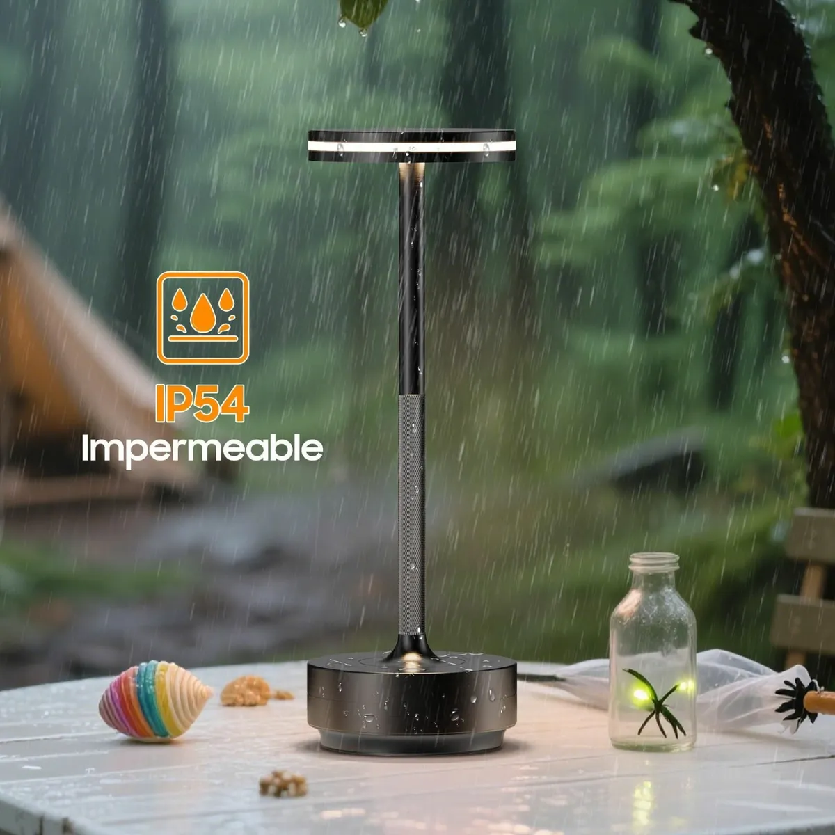 2 Pack Rechargeable Cordless LED Table Lamp - Image 3