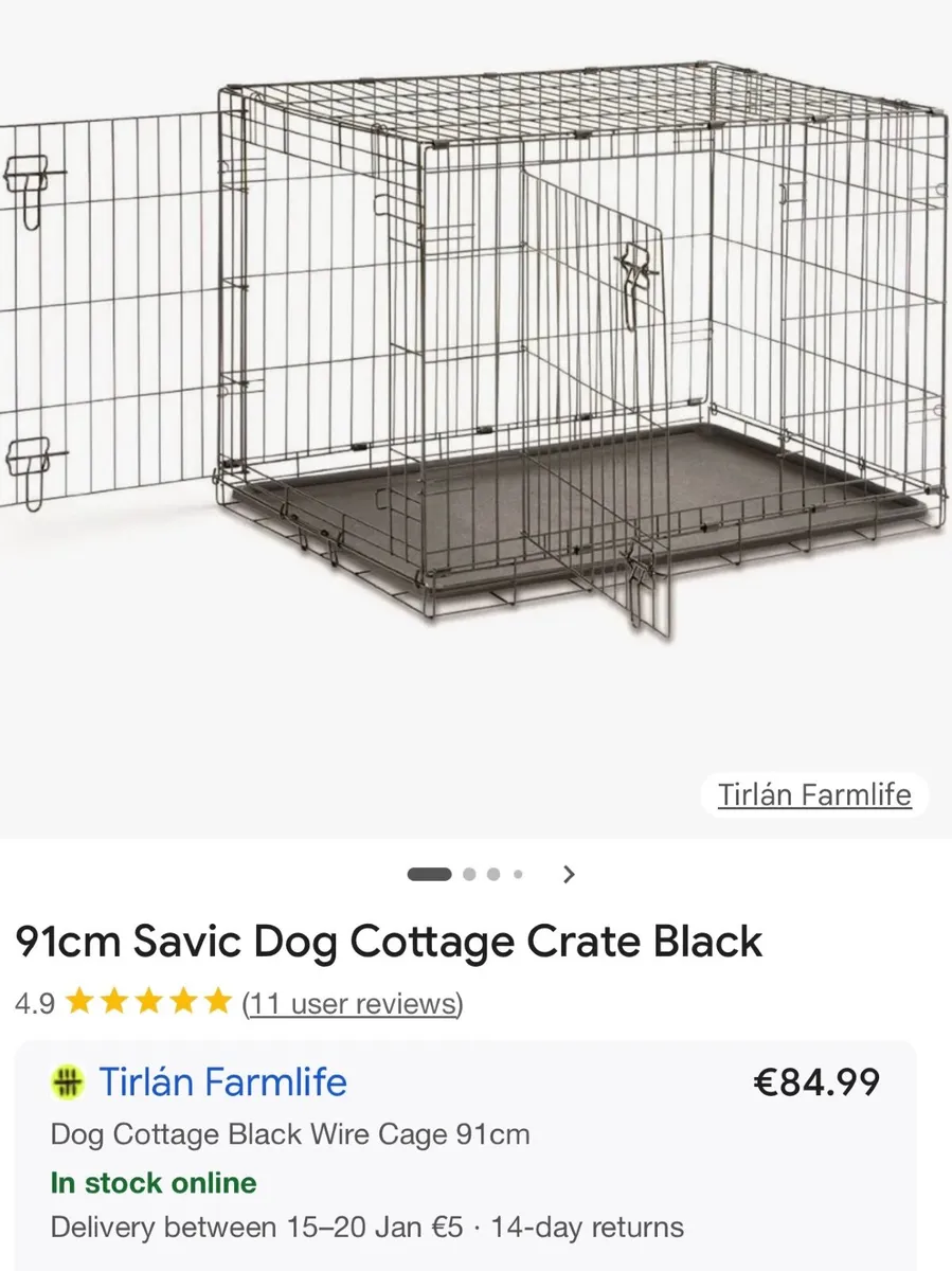 Dog carrier pin cage - Image 1