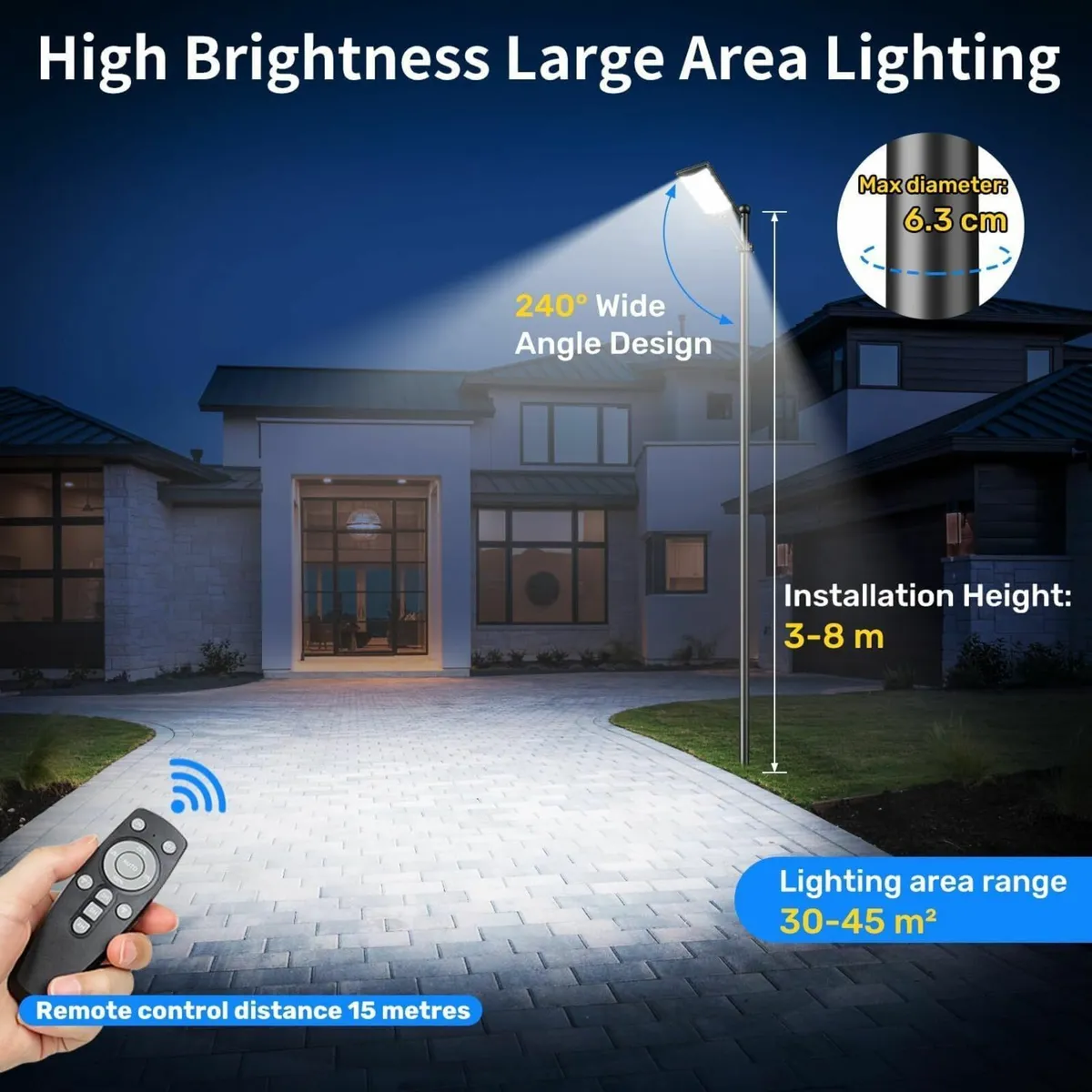 Solar Lights Outdoor Waterproof Street Light - Image 2