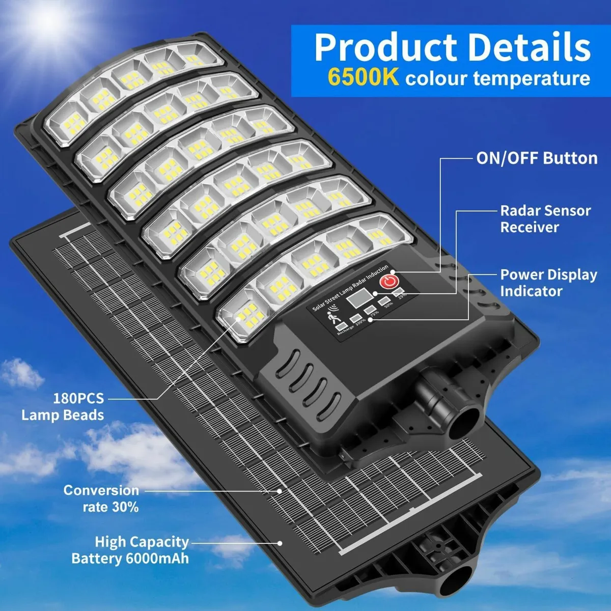 Solar Lights Outdoor Waterproof Street Light - Image 4