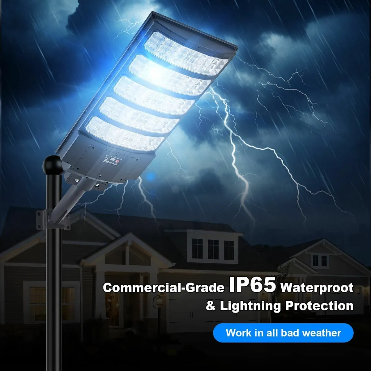 6000W Solar Street Light Outdoor 8500K Commercial - Image 4