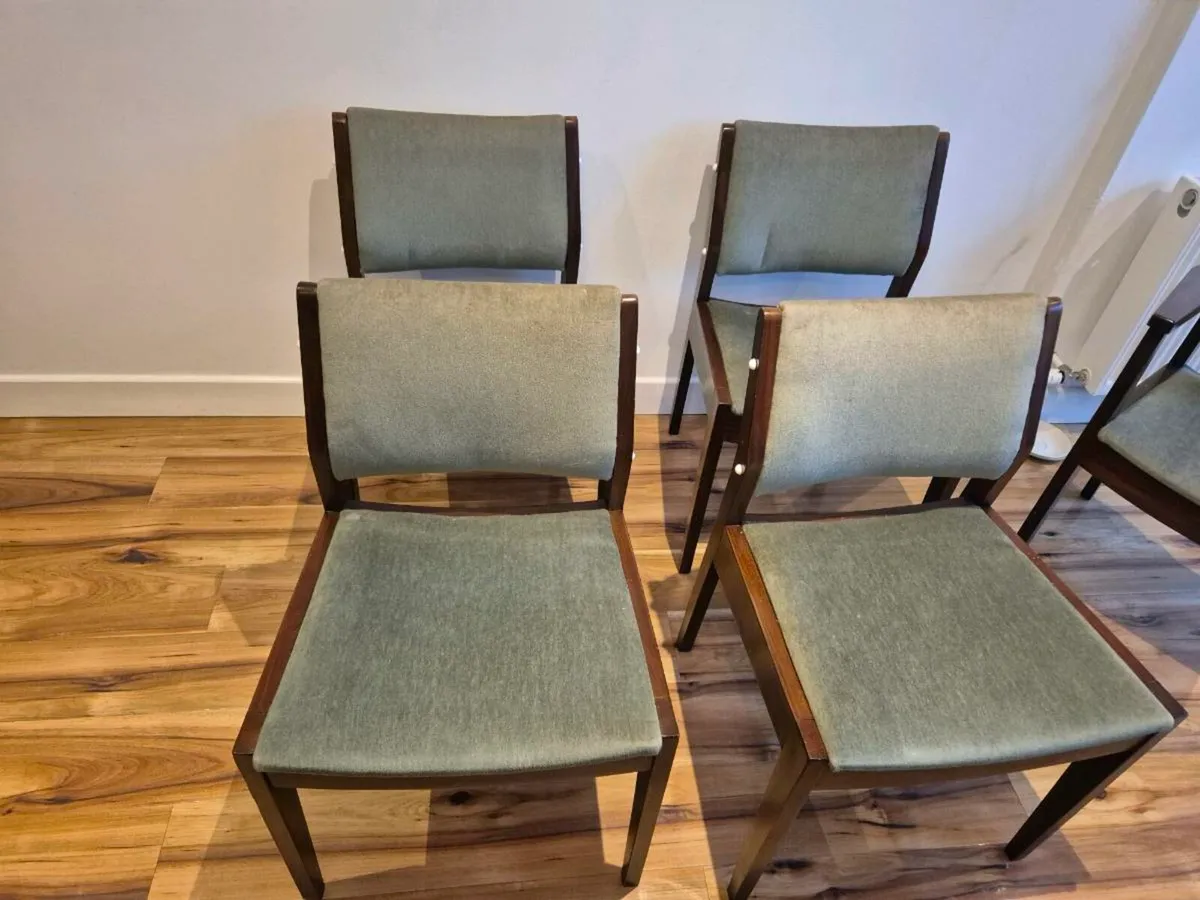 Mahogany dining room chairs - Image 3