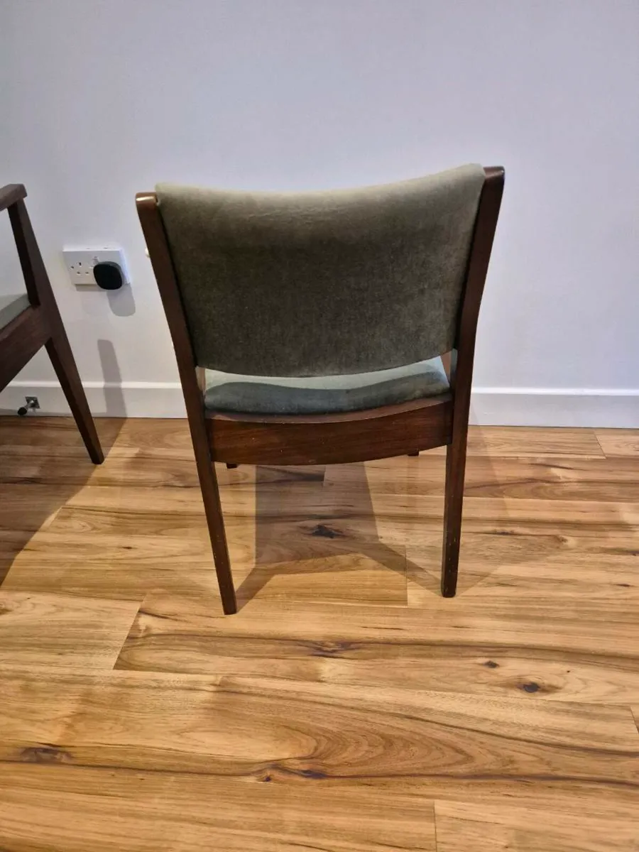 Mahogany dining room chairs - Image 4