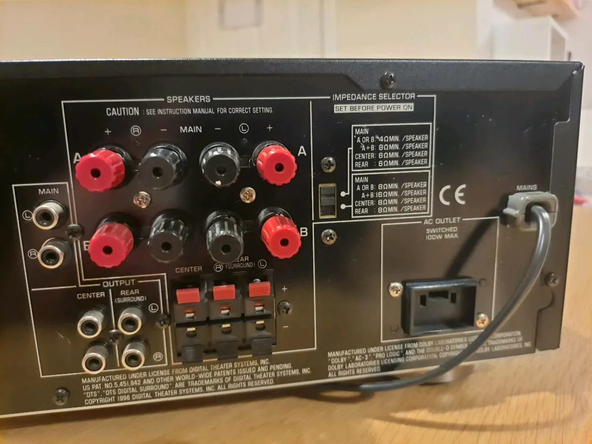 YAMAHA DSP-A595a AV AMPLIFIER - Image 3