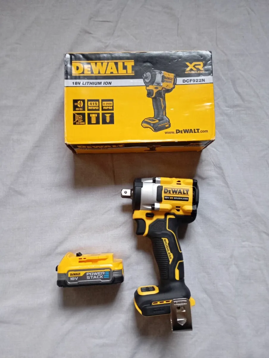 DeWalt Impact Wrench & Battery - Image 1