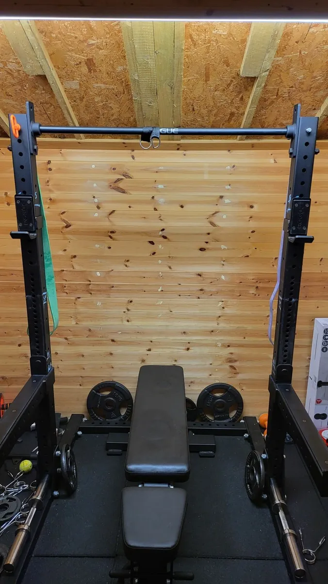 Rogue SML 1 Monster Lite Squat Stand 70" - Image 3