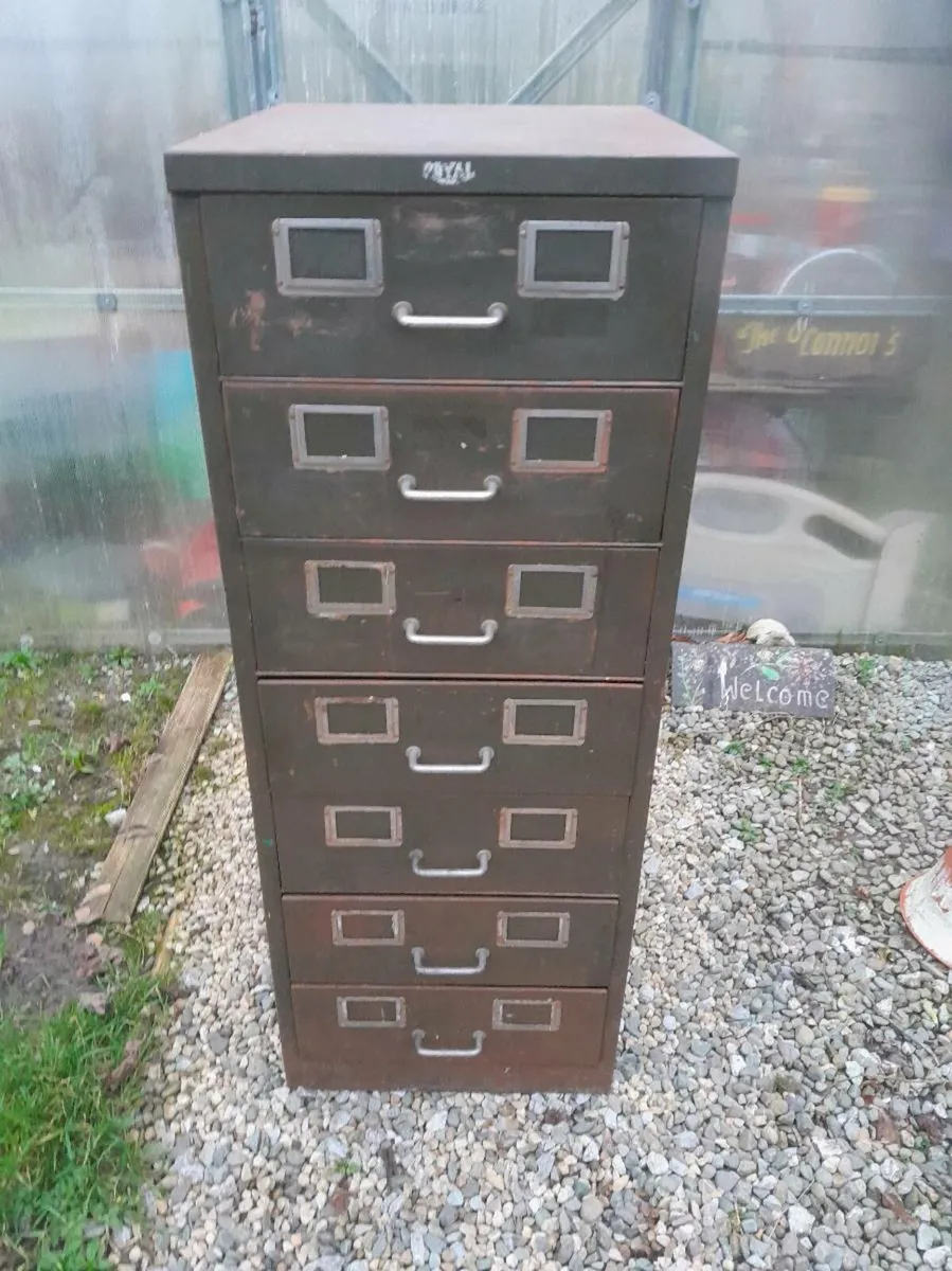 Vintage filing Cabinet - Image 1