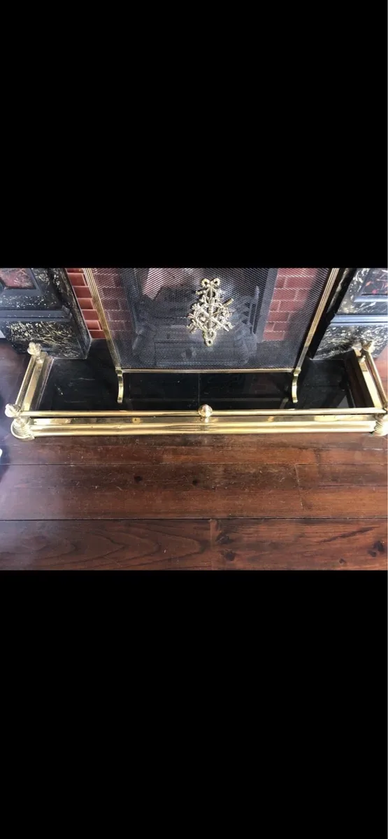 Solid Brass Lamp and Fender - Image 2