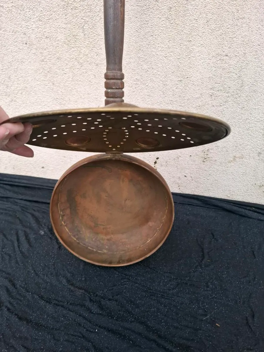 Antique bed pan warmer - Image 2