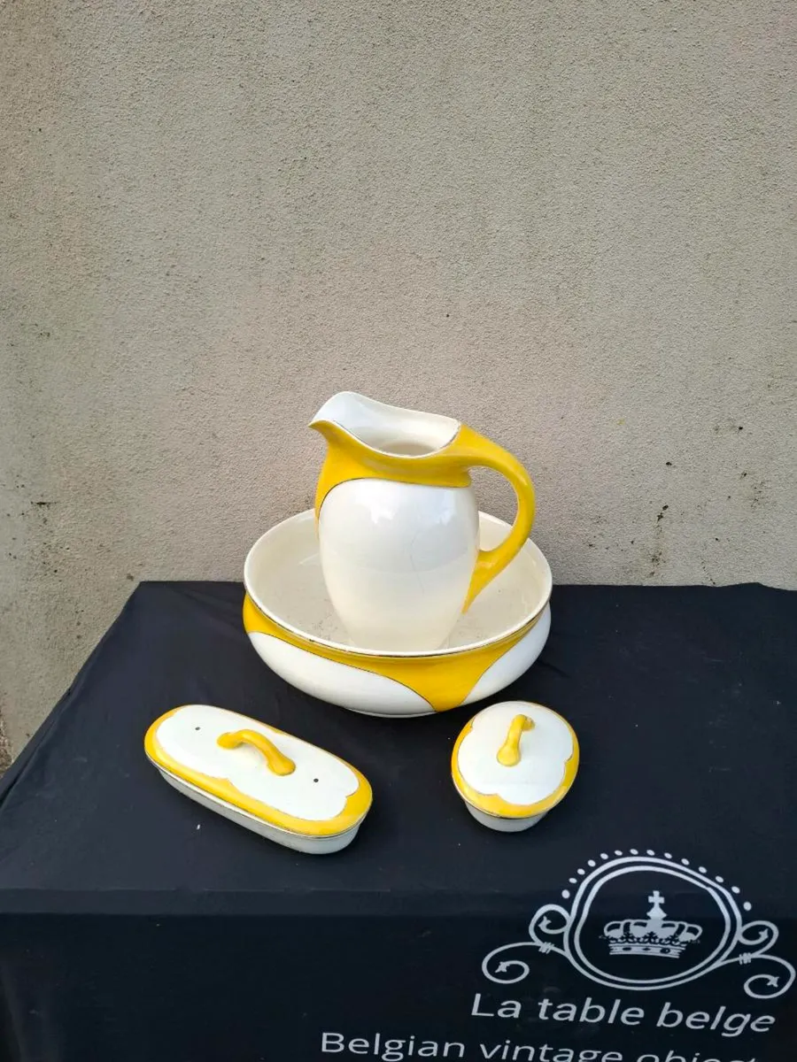 4 pieces washing bassin set