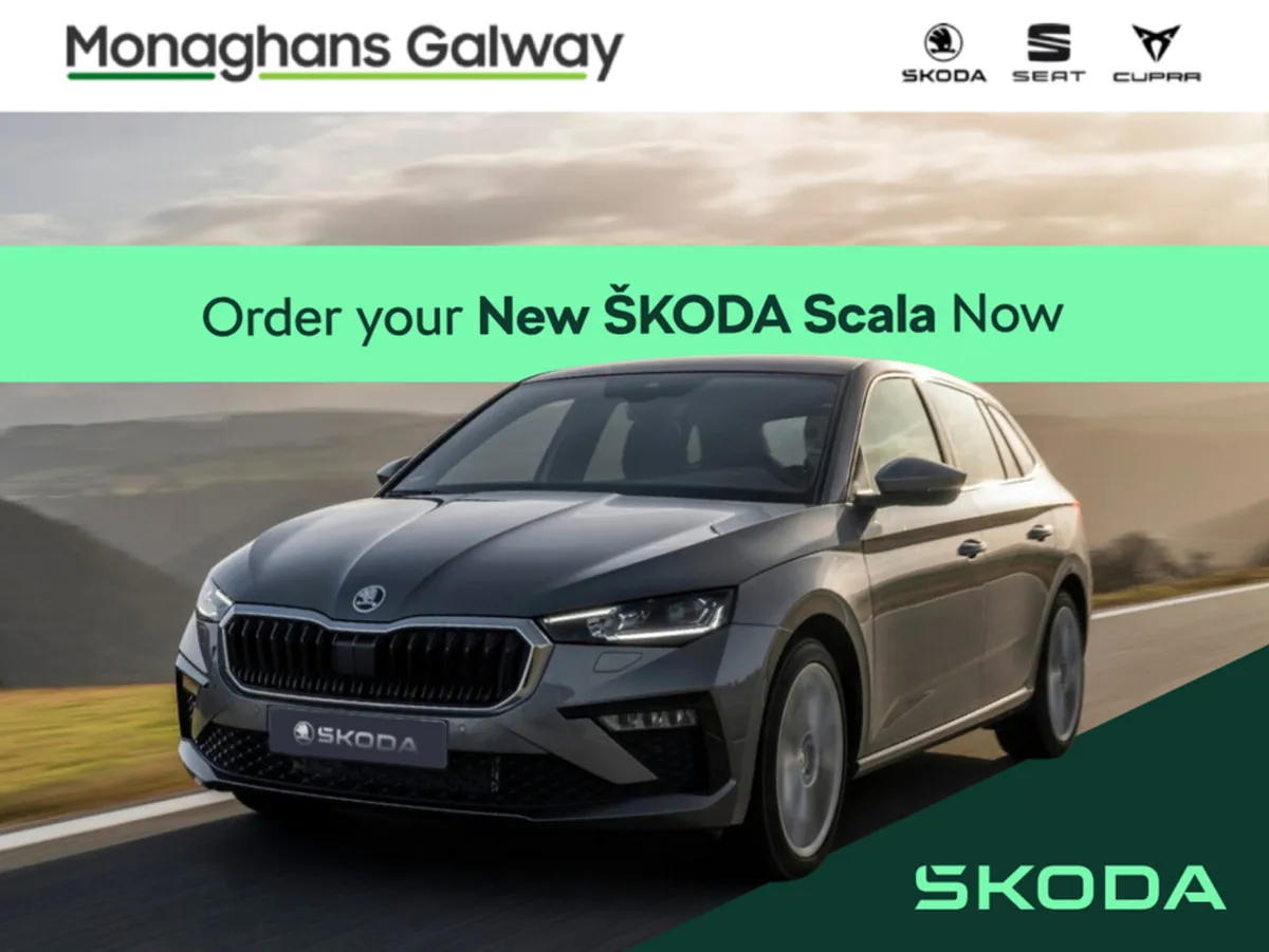 Skoda Scala Order Your New Skoda Scala Now! - Image 1