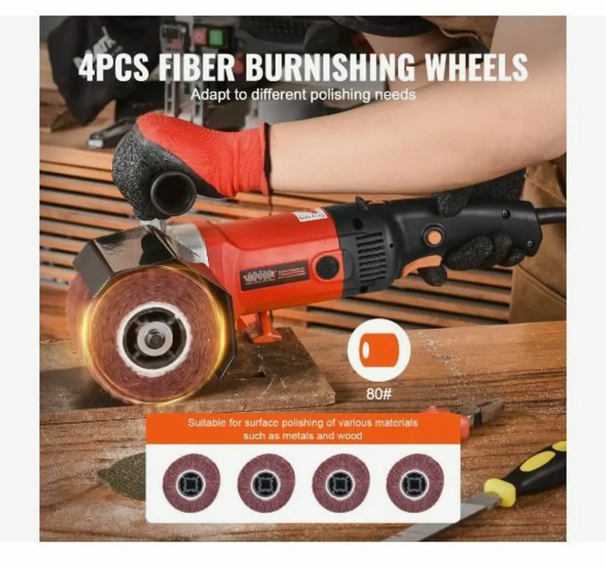 Burnishing Polishing Machine, 1200W - Image 4