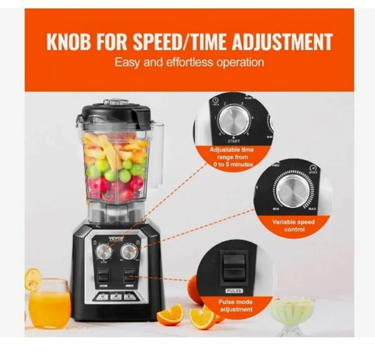 Professional Blender, Commercial Countertop - Image 4