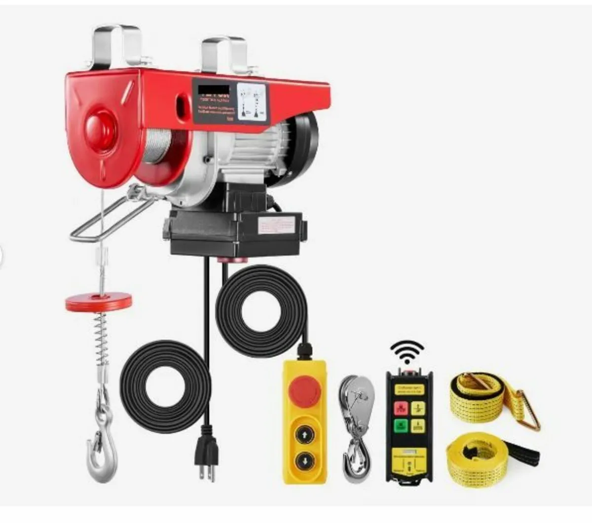 Electric Hoist Crane Winch 598.7 kg 9997.4 cm - Image 1