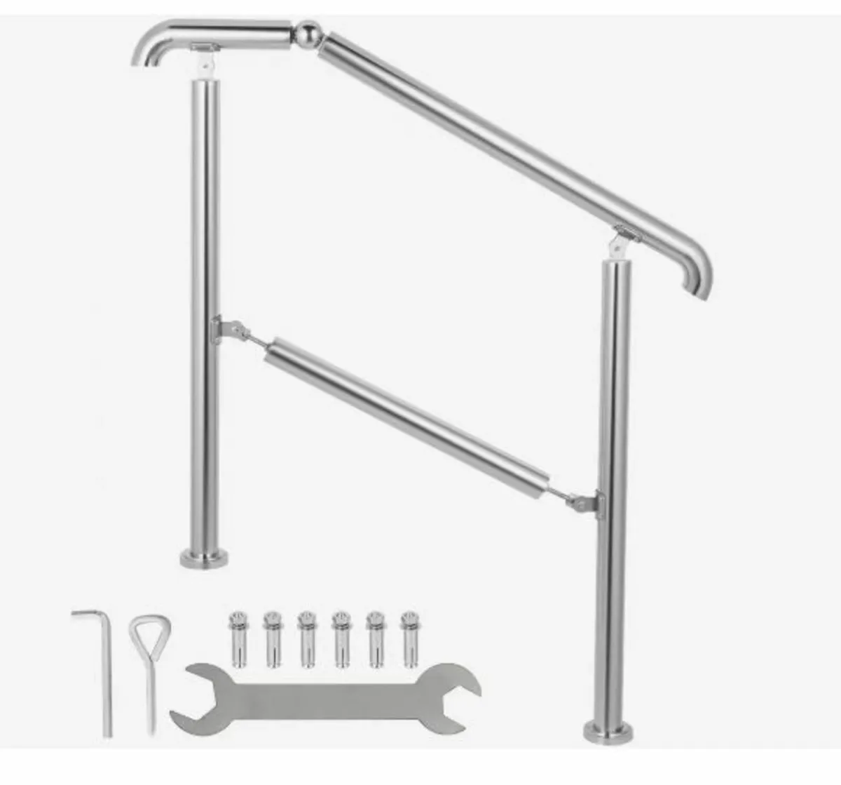 3 Step Railing Stainless Steel - Image 1