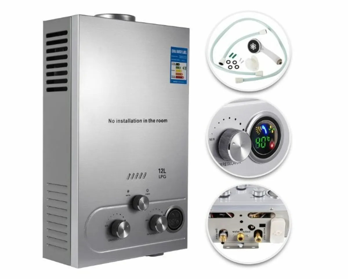 8L Water Heater Gas 16KW - Image 1