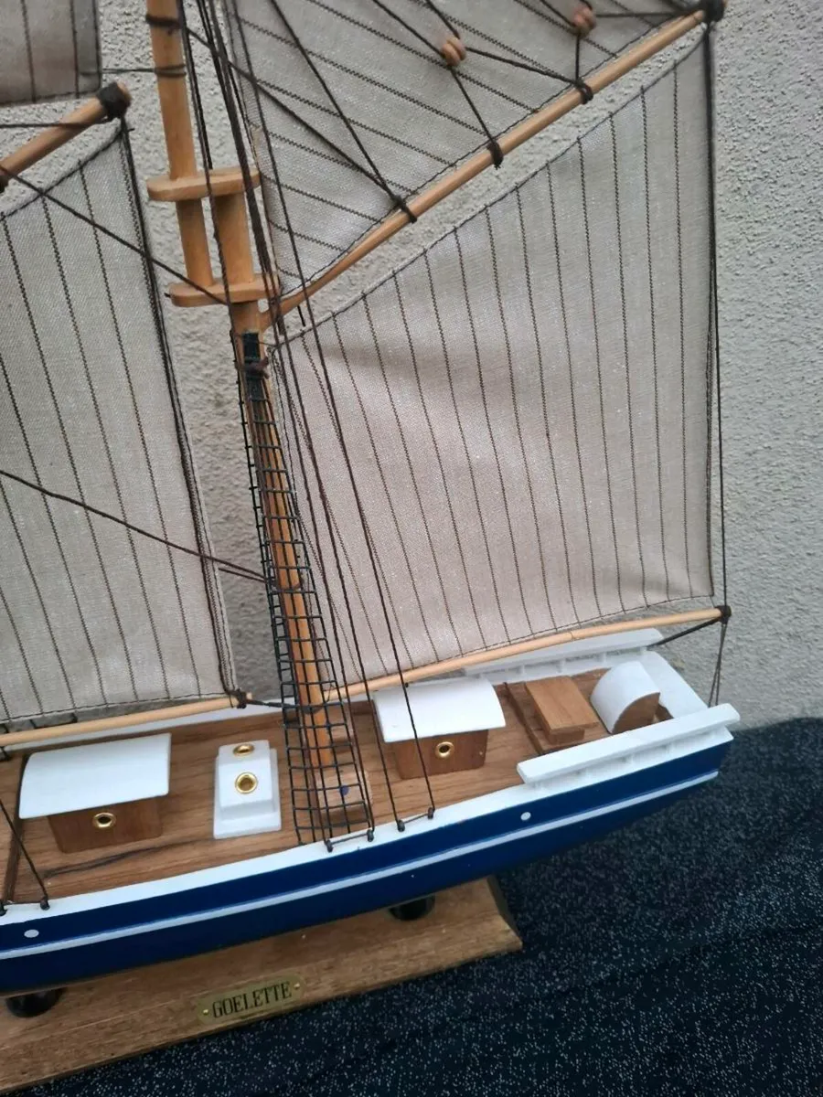 Wood ship boat maquette - Image 3