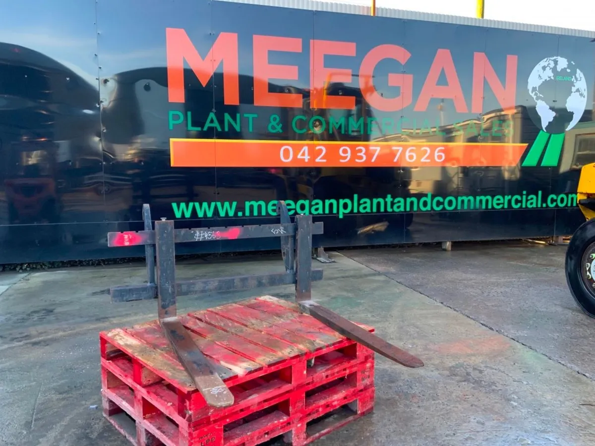 JCB 409 LOADER Q/FIT FORK ATTACHMENT.......4563. - Image 1