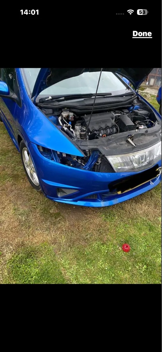 Honda civic sedan engine and gearbox 6 speed - Image 1