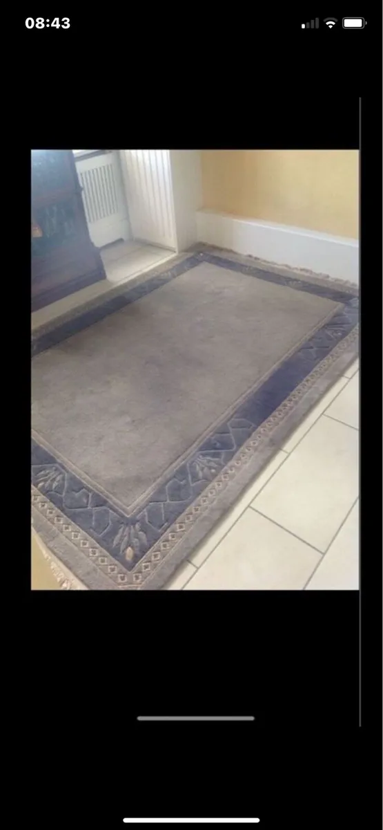 Hand Made Nepalese Floor Carpet - Image 1