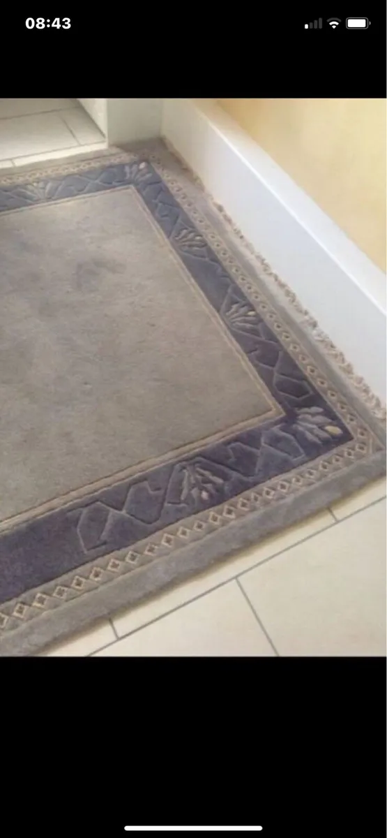 Hand Made Nepalese Floor Carpet - Image 2