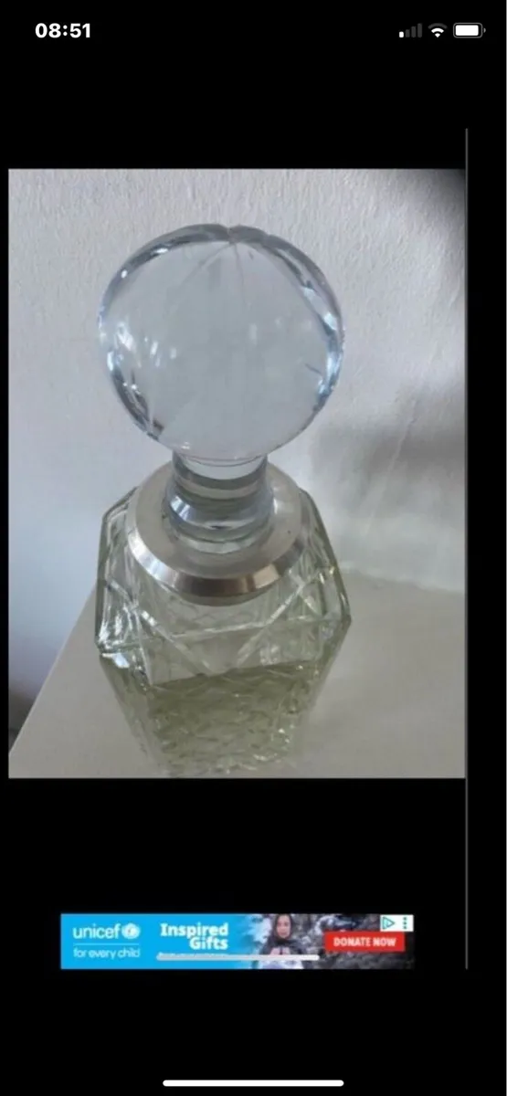Heavy crystal Decanter - Image 4