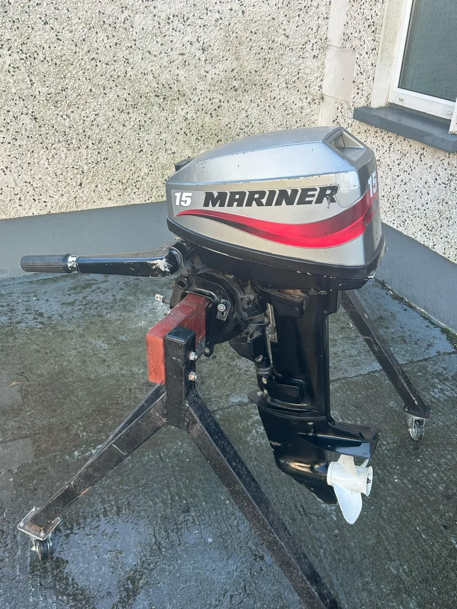 Mariner 15hp 2 Stroke Outboard Engine - Image 2