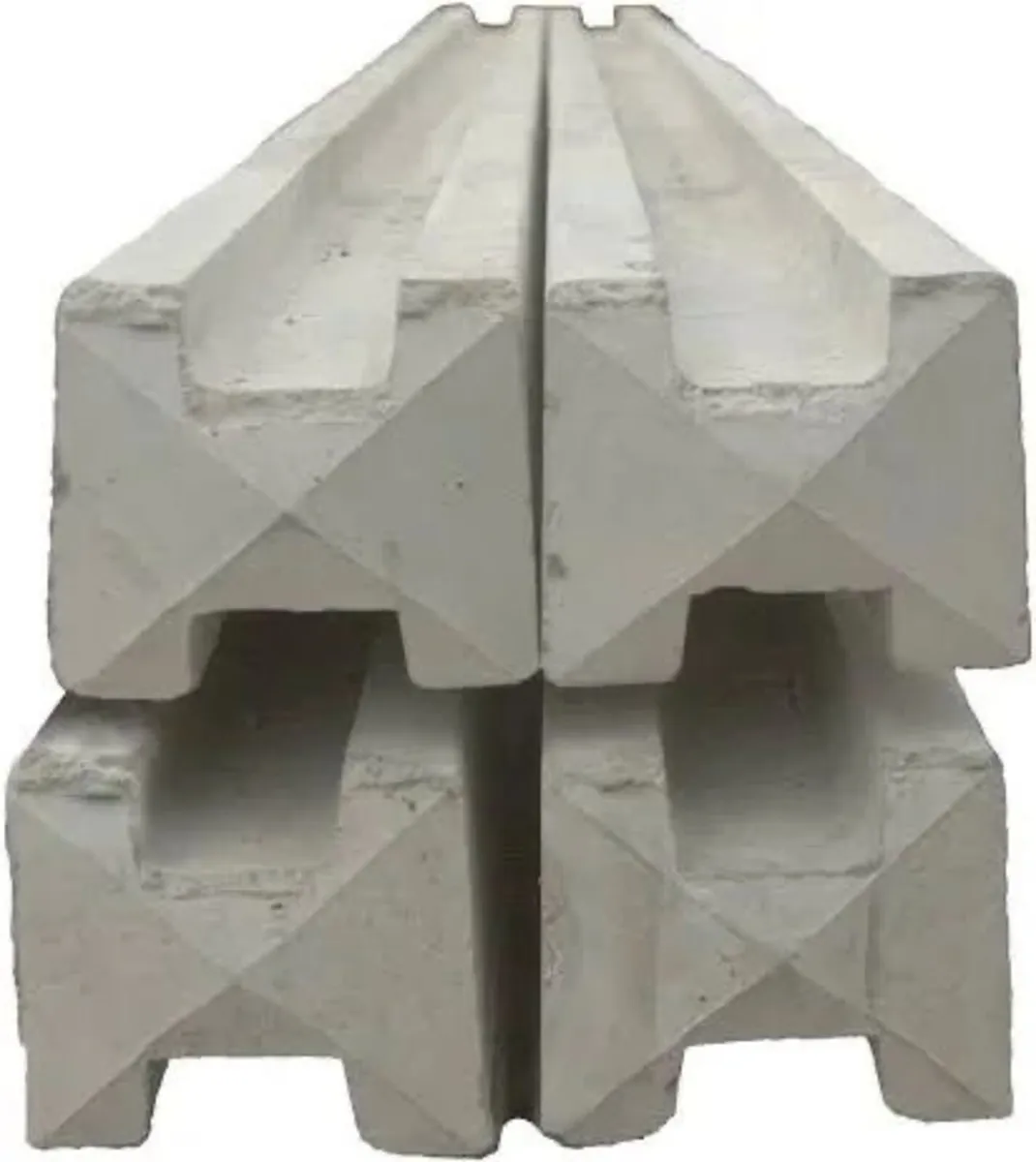 Coolrain hit & miss round top double fence panel - Image 2