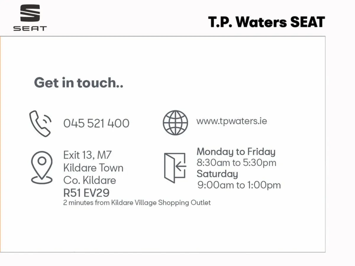 SEAT Leon 1.0 TSI SE - FULL TP WATERS SEAT SERVICE - Image 4