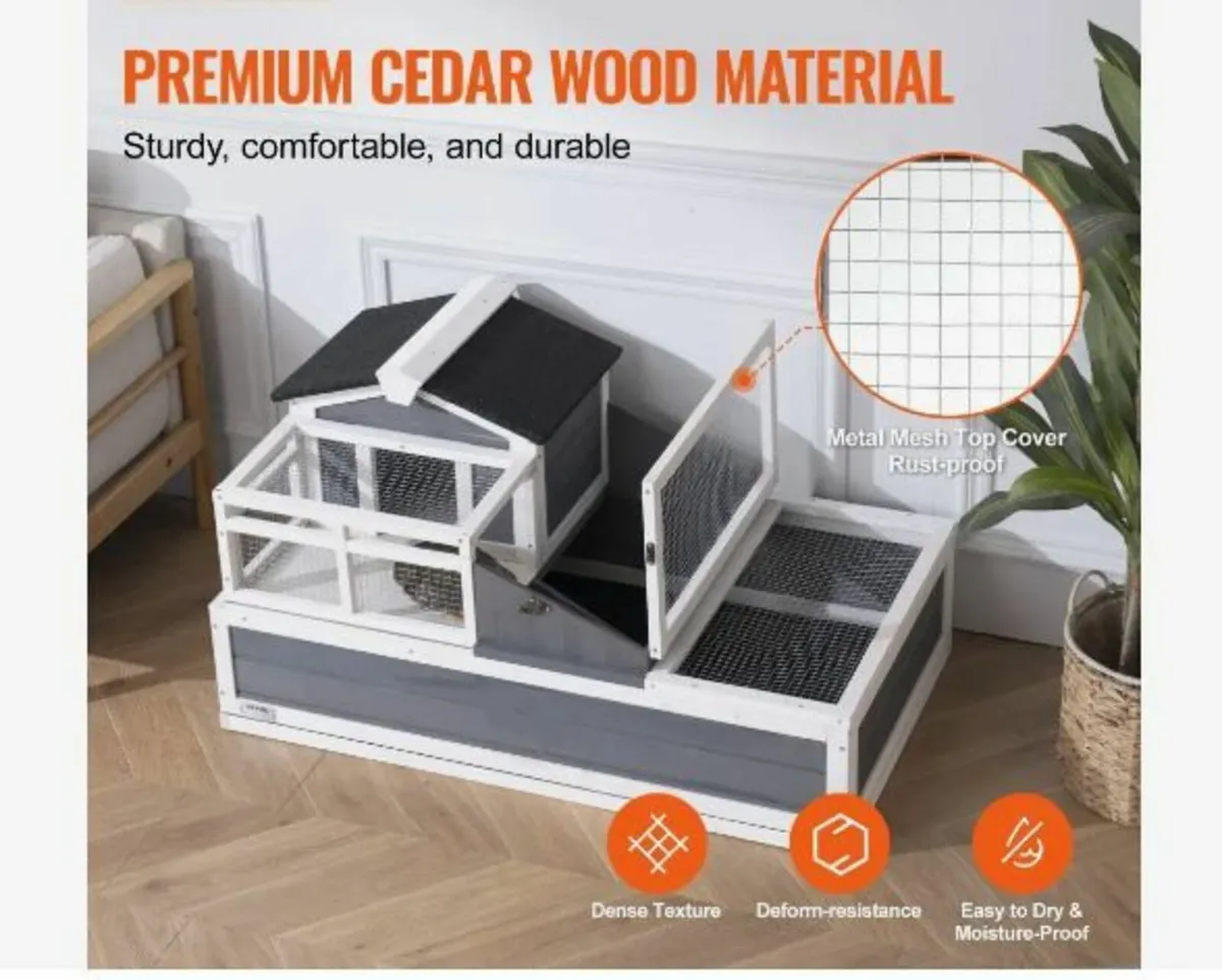 Tortoise Habitat Wooden - Image 2