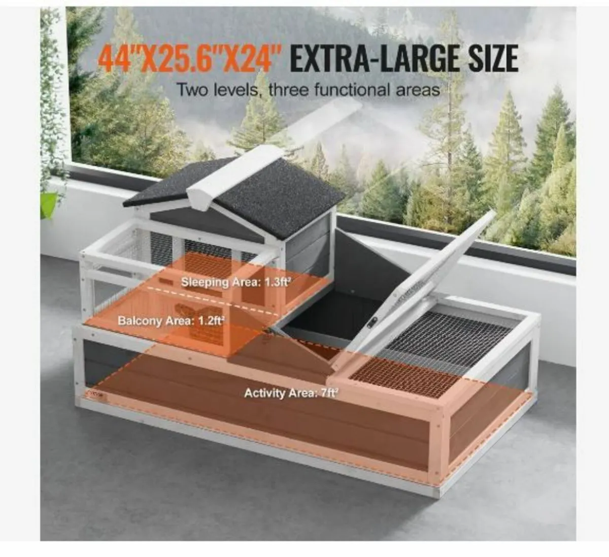 Tortoise Habitat Wooden - Image 3