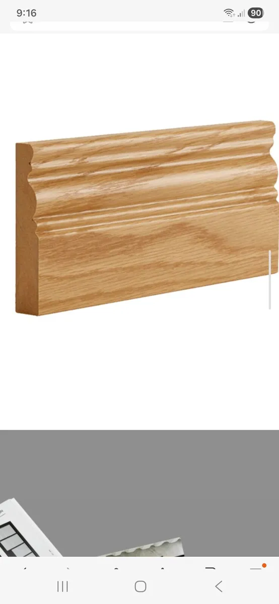 Real Solid Oak Moulded Architrave