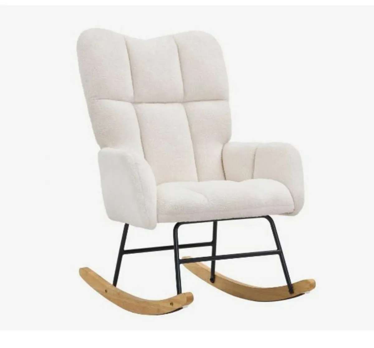 Nursery Rocking Chair, 250 lbs Weight Capacity - Image 1