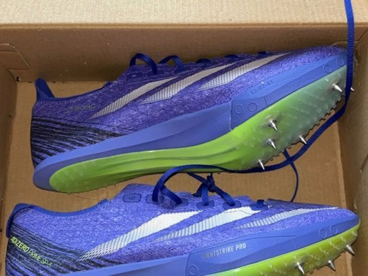 Adidas Adizero Prime Sp 3 Strung - Uk 7 - Image 1