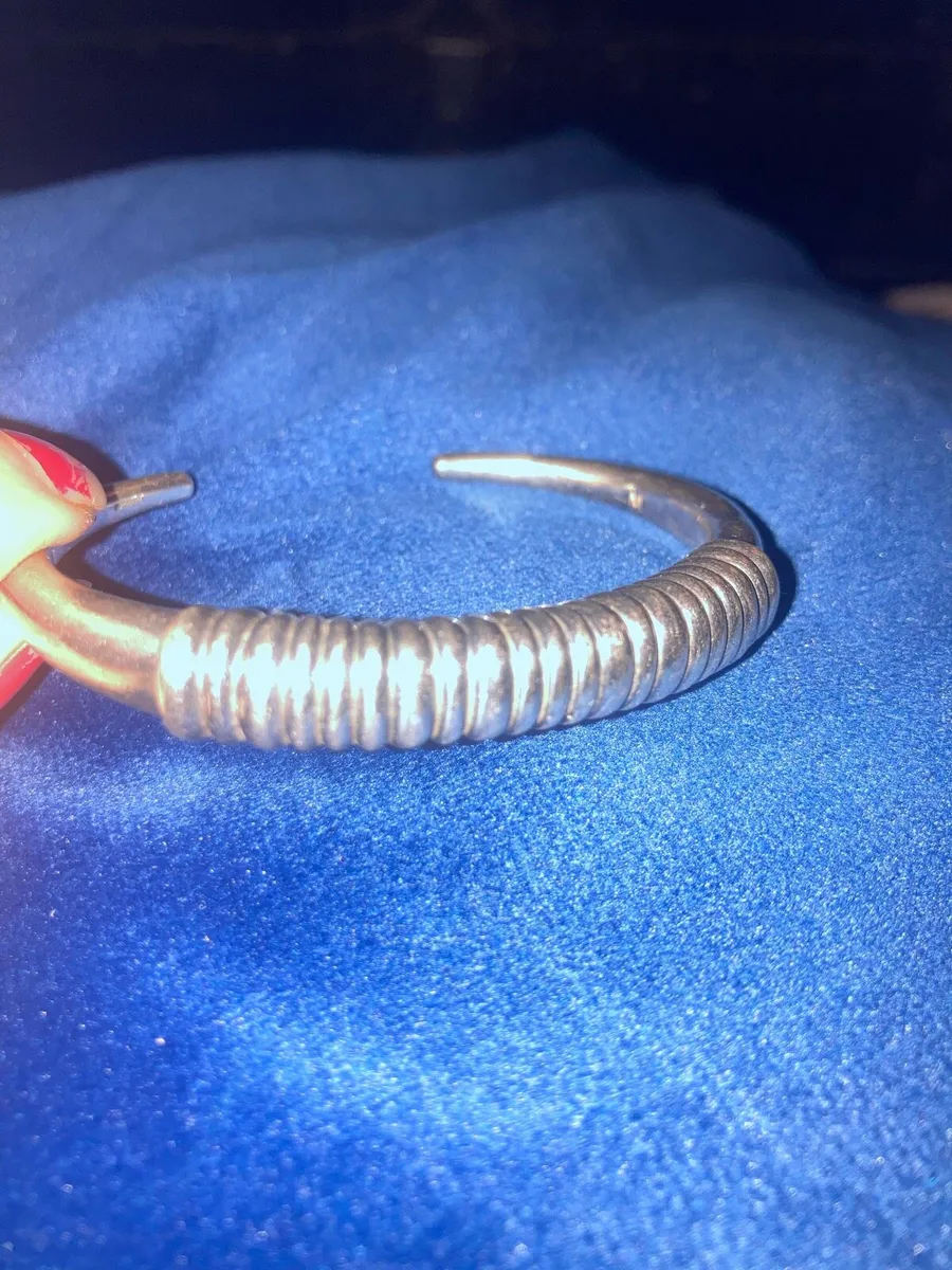 Sterling silver Torc bangle - Image 4
