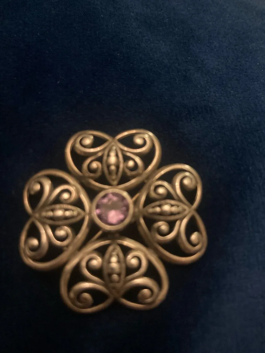 Sterling silver Brooch - Image 1